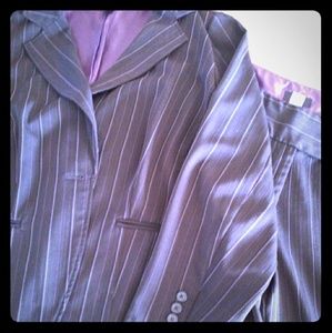 Pinstripe Suit